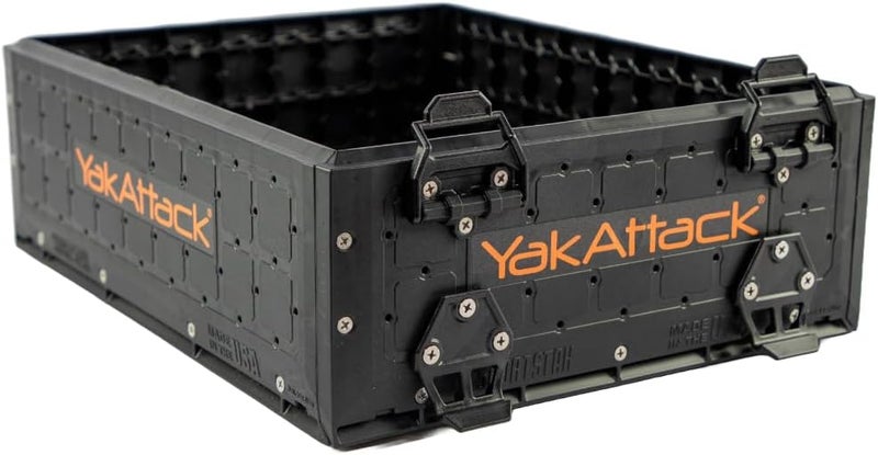 YakAttack طقم ترقية ShortStak لـ BlackPak Pro | 13" × 16" – أسود | تمديد صندوق قوارب قابل للتكديس مع لوحات GridLoc وملحقات | ليس صندوق مستقل | صنع في الولايات المتحدة - Image 2